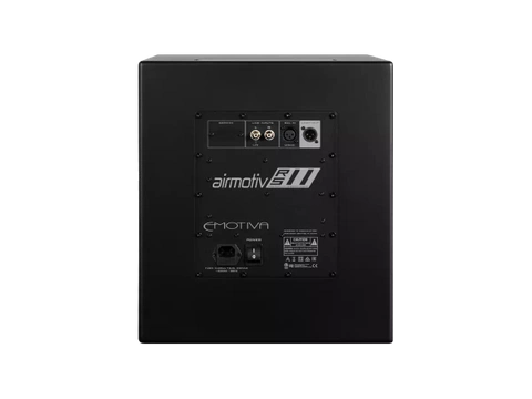 Emotiva Airmotiv RS11 Reference Subwoofer Piano Black